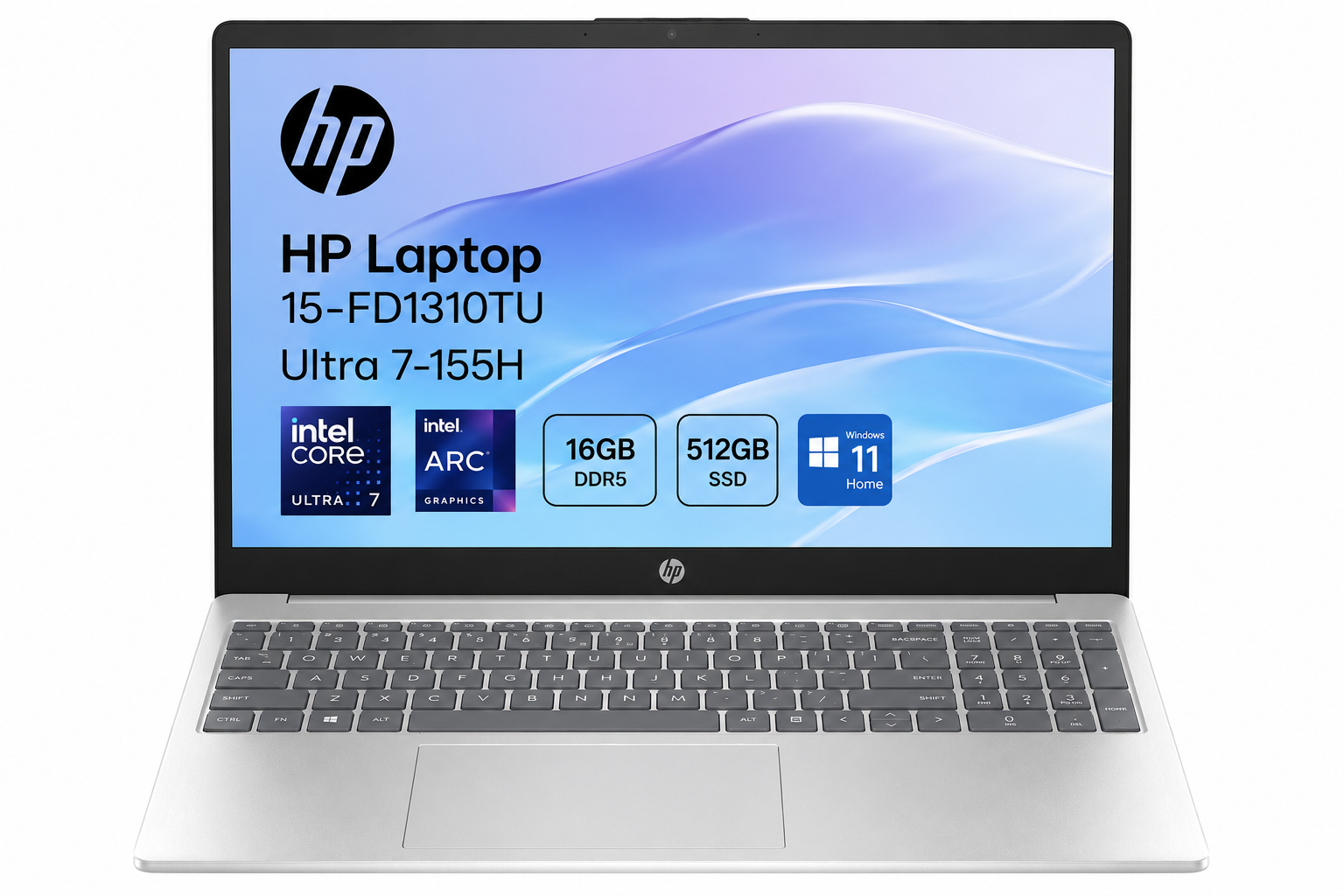 HP LAPTOP 15-FD1310TU ULTRA7-155H,8GB,512 WIN11PRO